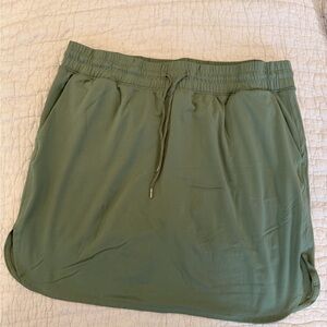 Green Women's Skort